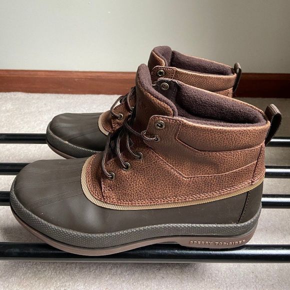 SPERRY Men Cold Bay Leather Chukka Boot NEW - NWOB - Picture 3 of 8